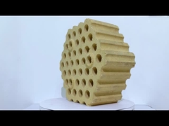 37 홀 체크 벽돌 낮은 크립 체크 벽돌 철강 공장 핫 블래스트 스토브