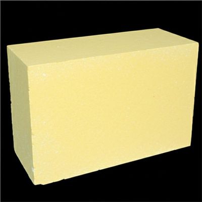 주문 Light Yellow High Alumina Refractory Brick Smooth Surface and Ash 0.3% for Refractory Solutions online manufacture
