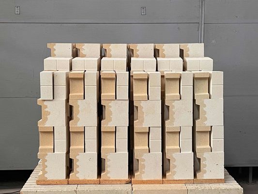 65 Al2O3 멀라이트 단열 벽돌 시멘트 kiln 및 석회 kiln 실리마니트 벽돌